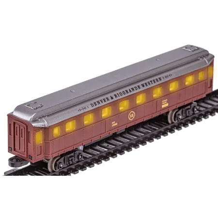 Elektryczna Kolejka Lokomotywa - Parowóz + 5 Wagonów-1898455