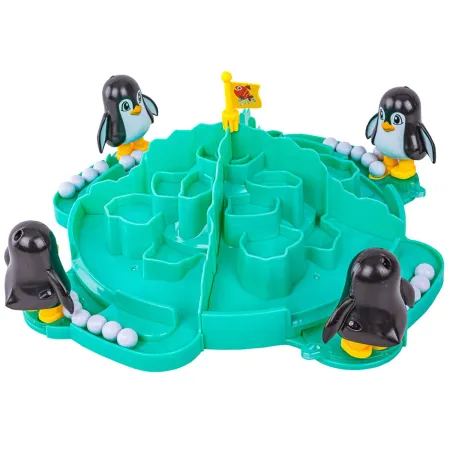 Rodzinna gra zręcznościowa, planszowa PINGWINKOWE PIŁKARZYKI, Piłka nożna 