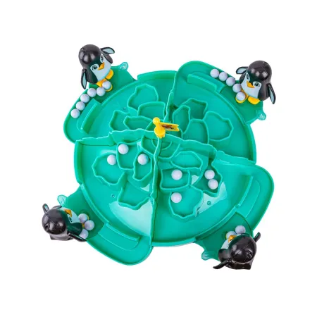 Rodzinna gra zręcznościowa, planszowa PINGWINKOWE PIŁKARZYKI, Piłka nożna 