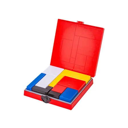 Logiczna gra zręcznościowa IQ Puzzle, Układanka, Łamigłówka, Kolorowe klocki-1898528