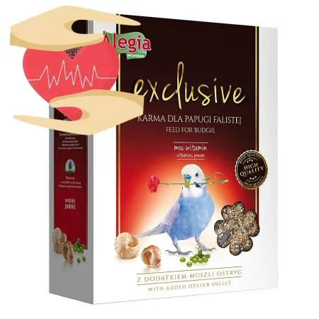 Alegia - Exclusive karma dla papugi falistej 700g-1899045