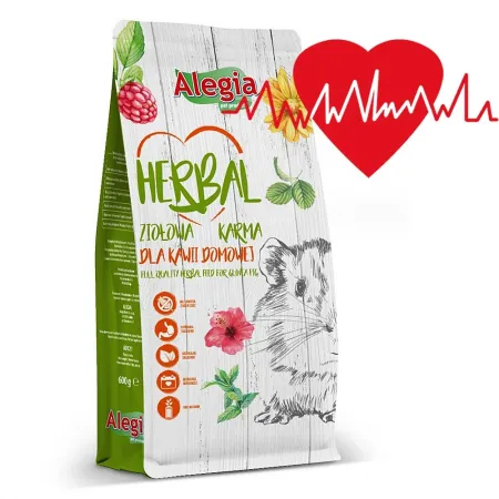 Alegia - Herbal Kawia Domowa - ziołowy pokarm 600g-1899075