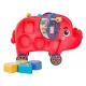 Edukacyjny, Interaktywny Zabawny Słonik, Funny Cartoon Elephant, Wesoły Słoń-1896404