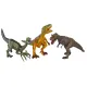 Zestaw Figurek Dinozaurów w kuferku + mata, Dinozaury 9 sztuk-1897409