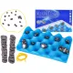 Gra Szachy Kamienie Magnetyczne Planszowa, Magnetyczna Gra Strategiczna, Magnetic Chess + Podkładka