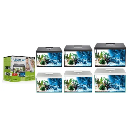 Aquael Leddy Plus 60 Day&Night Black 2.0 - zestaw akwariowy-1900163