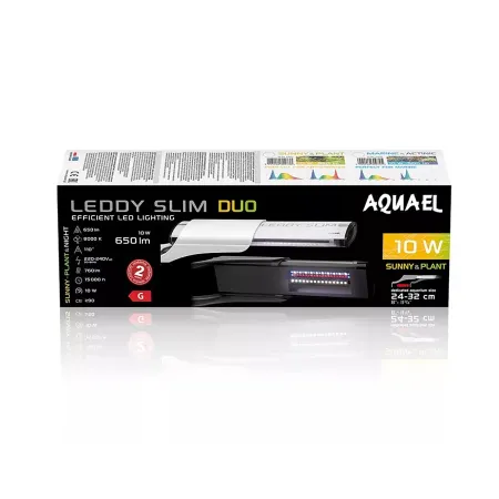 Aquael Leddy Slim Duo 10W Sunny Plant - lampa LED biała-1900221
