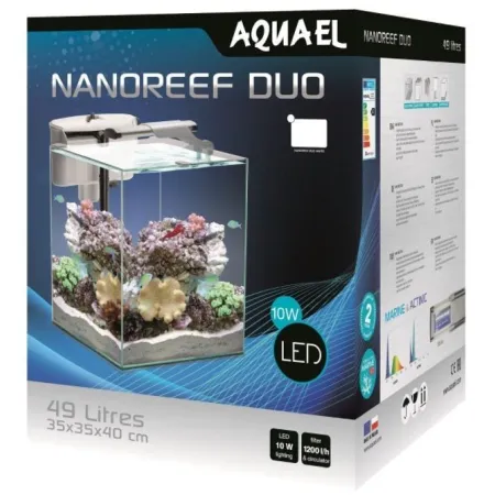 Aquael Nano Reef DUO Zestaw morski biały-1900347
