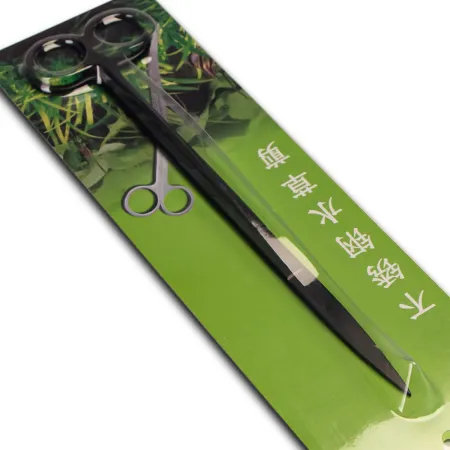 Aquapro - nożyczki proste czarne 25cm-1900845