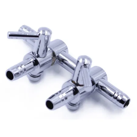 BOYU metalowy trójnik z zaworkiem AD02