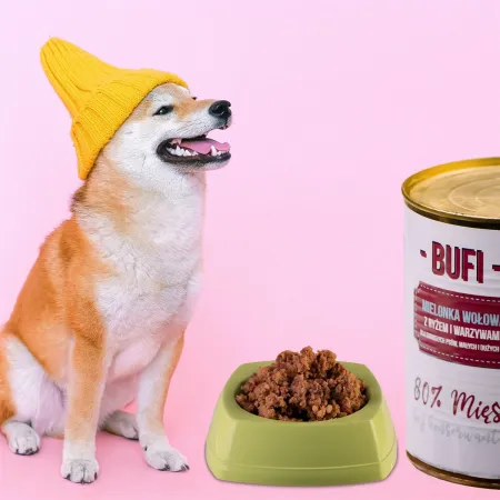 Bufi Karma dla Psów Premium - 80% mięsa wołowego-1901652