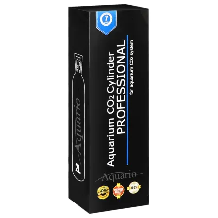 Butla CO2 Aquario BLUE 2l 47cm - nowa z zaworem-1901685