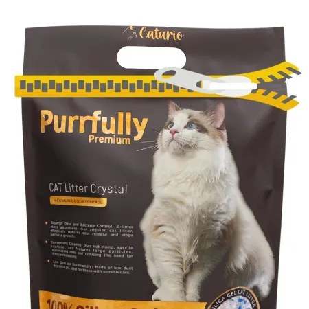 Catario Purrfully Premium - żwirek silikonowy dla kota 3,8L - 320 sztuk-1901753