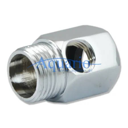 Chromowane przylacze 1/2 cala z podlaczeniem zaworu 1/4cala-1902252