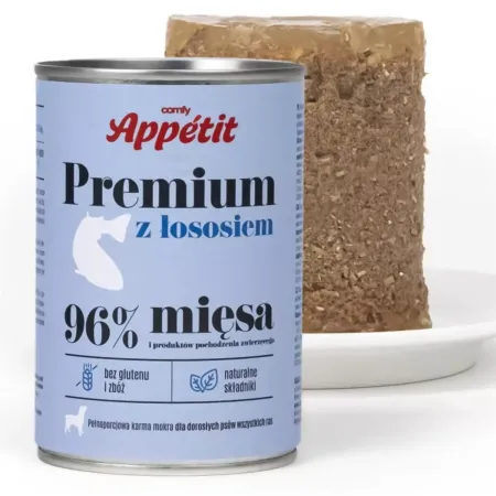 Comfy Appetit Premium z łososiem - karma mokra dla psa 400g-1902361