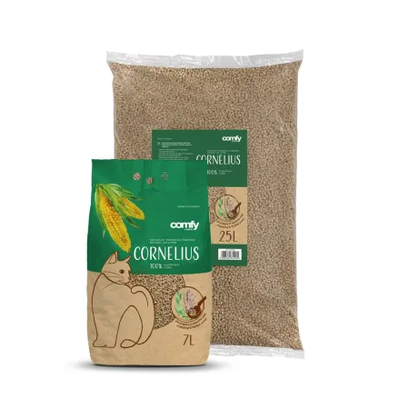 Comfy Cornelius Herbal 25l - ziołowy żwirek kukurydziany dla kota-1902418