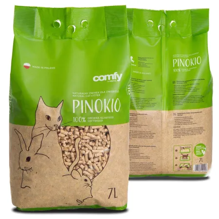 Comfy Pinokio Pellet Drewniany 7l - żwir dla kotów i gryzoni-1902498