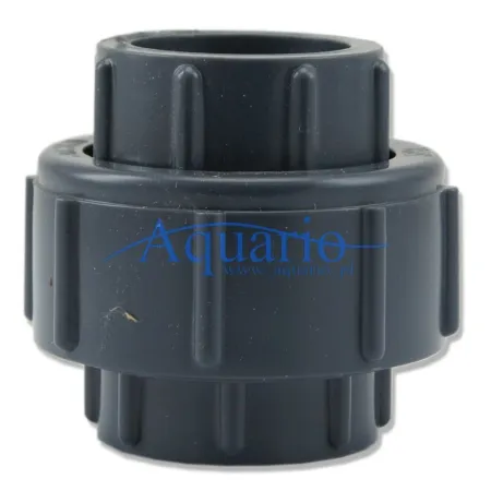 Dwuzłączka PCV KW/KW 40mm z uszczelką-1902864