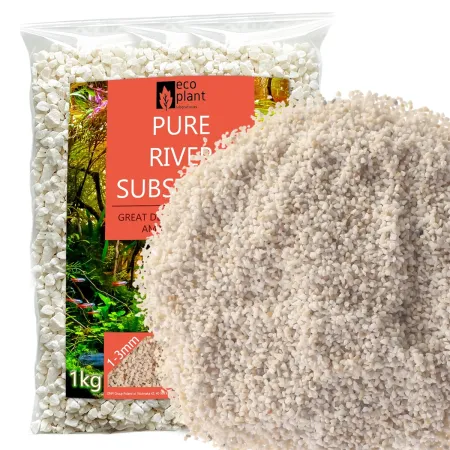 Eco Plant Pure River 1kg - żwirek jasny 1-3mm-1903006