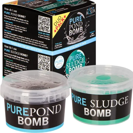 Evolution Aqua Duo Pack Pure Sludge Bomb & Pond Bomb - usuwanie osadu i bakterie-1903088