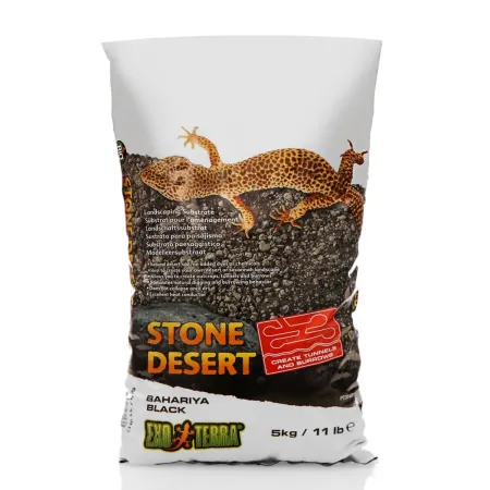 EXO TERRA Stone Desert Black 5kg - podłoże pustynne do terrarium