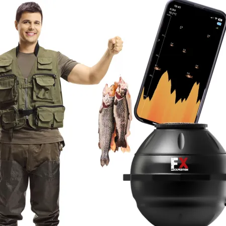 Fishing Expedition LakeSoniX - sonar Wi-Fi echosonda do wykrywania ryb-1903804