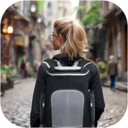 Furrever Friends Catbox Black- plecak transporter dla kota i psa-1903959