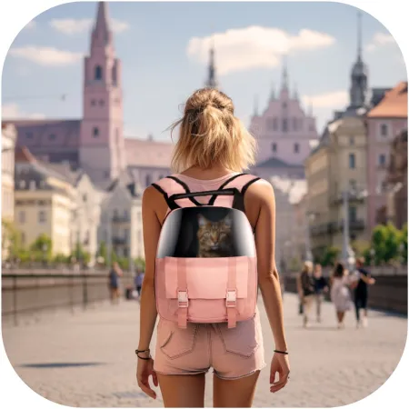 Furrever Friends Catpack Pink - plecak transporter dla kota i psa-1904022