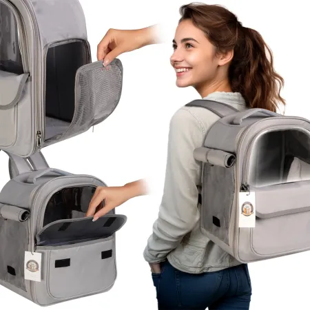 Furrever Friends Catssic Grey - plecak transporter dla kota i psa-1904057