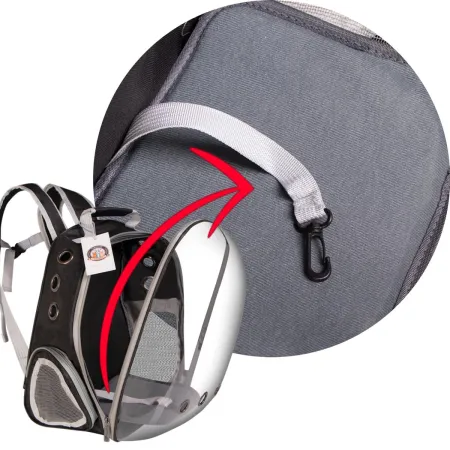 Furrever Friends CatVision Black - plecak transporter dla kota i psa-1904127