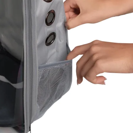 Furrever Friends CatVision Grey - plecak transporter dla kota i psa-1904141