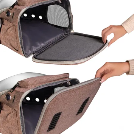 Furrever Friends Citty Red - plecak transporter dla kota i psa-1904199