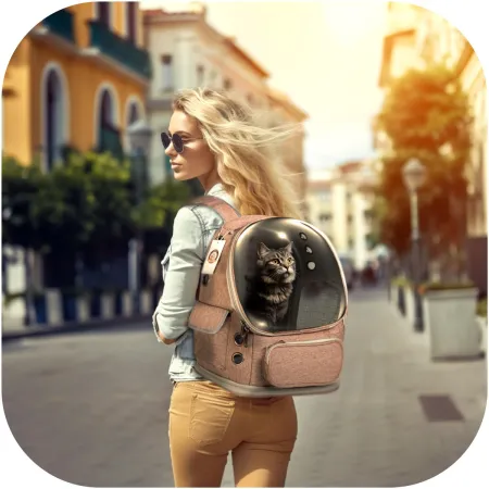 Furrever Friends Citty Red - plecak transporter dla kota i psa-1904202