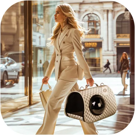 Furrever Friends Glamour Ufo - transporter dla kota i psa-1904331