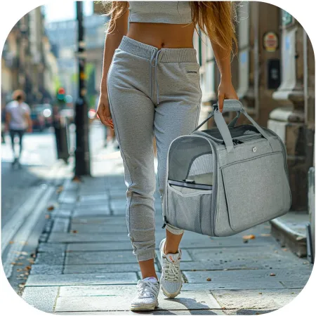 Furrever Friends Hand Citty Gray - transporter dla kota i psa-1904357