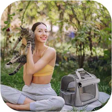 Furrever Friends Hand Citty Gray - transporter dla kota i psa-1904358