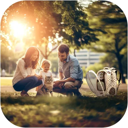 Furrever Friends LouiPurr Citton - plecak transporter dla kota i psa-1904380