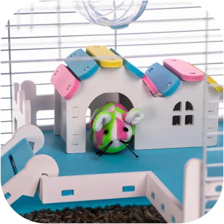 Furrever Friends Miku Canals Blue - klatka dla gryzoni kompletny zestaw-1904389
