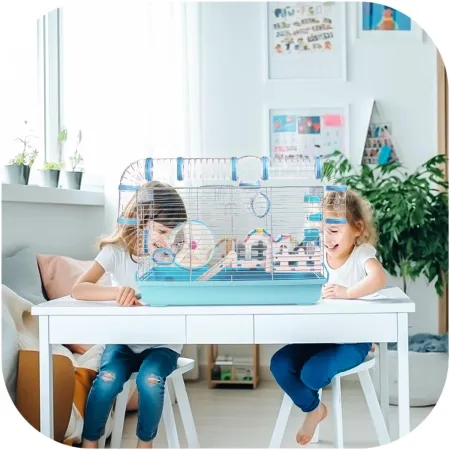 Furrever Friends Miku Canals Blue - klatka dla gryzoni kompletny zestaw-1904398