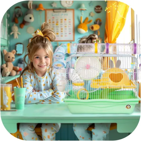 Furrever Friends Miku Canals Colors - klatka dla gryzoni kompletny zestaw-1904410