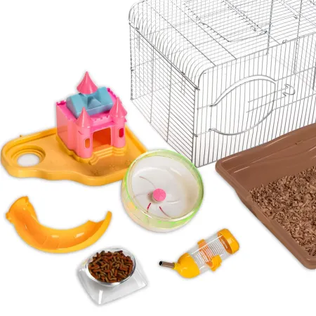 Furrever Friends Miku Castle - klatka dla małych gryzoni kompletny zestaw-1904416