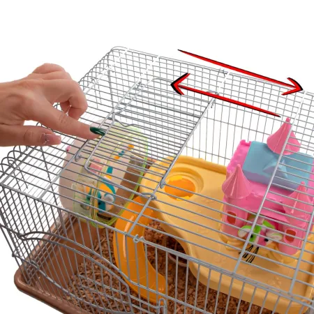 Furrever Friends Miku Castle - klatka dla małych gryzoni kompletny zestaw-1904420