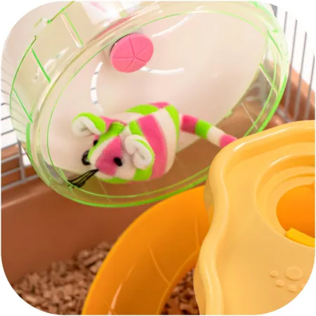 Furrever Friends Miku Castle - klatka dla małych gryzoni kompletny zestaw-1904424