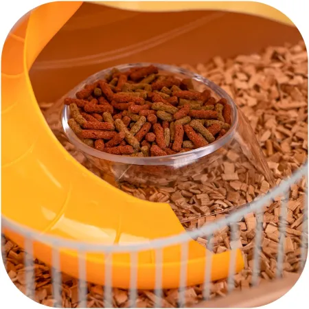 Furrever Friends Miku Castle - klatka dla małych gryzoni kompletny zestaw-1904425