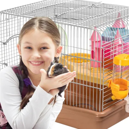 Furrever Friends Miku Castle - klatka dla małych gryzoni kompletny zestaw-1904428