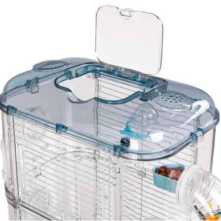 Furrever Friends Miku Clear - klatka dla małych gryzoni zestaw-1904437