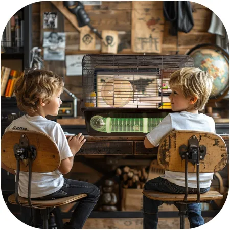 Furrever Friends Miku Elegant - klatka dla gryzoni kompletny zestaw-1904488