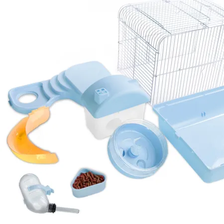 Furrever Friends Miku Homie L Blue - klatka dla małych gryzoni kompletny zestaw-1904505