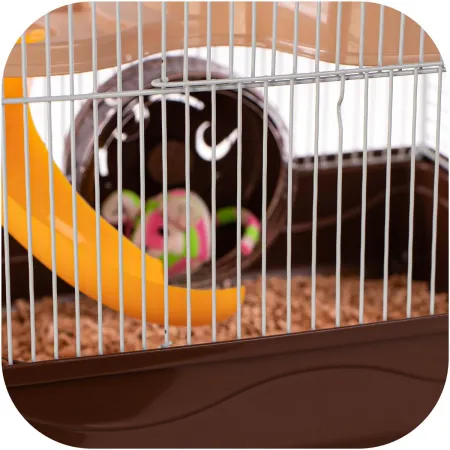 Furrever Friends Miku Homie L Brown - klatka dla małych gryzoni kompletny zestaw-1904513