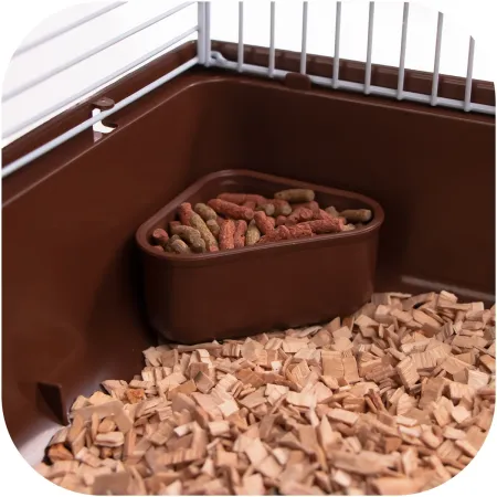 Furrever Friends Miku Homie M Brown - klatka dla małych gryzoni kompletny zestaw-1904555